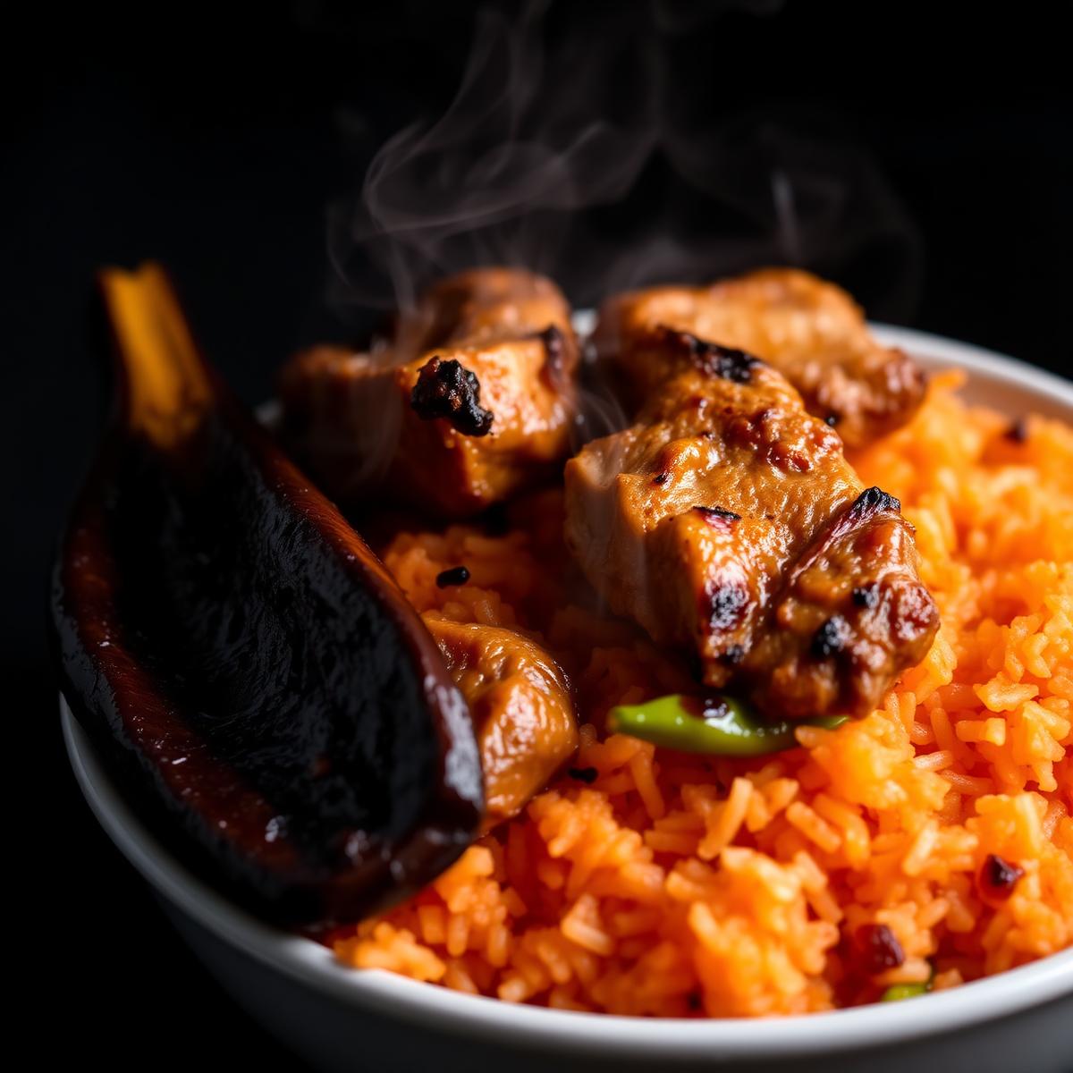 Smoky Jollof Rice